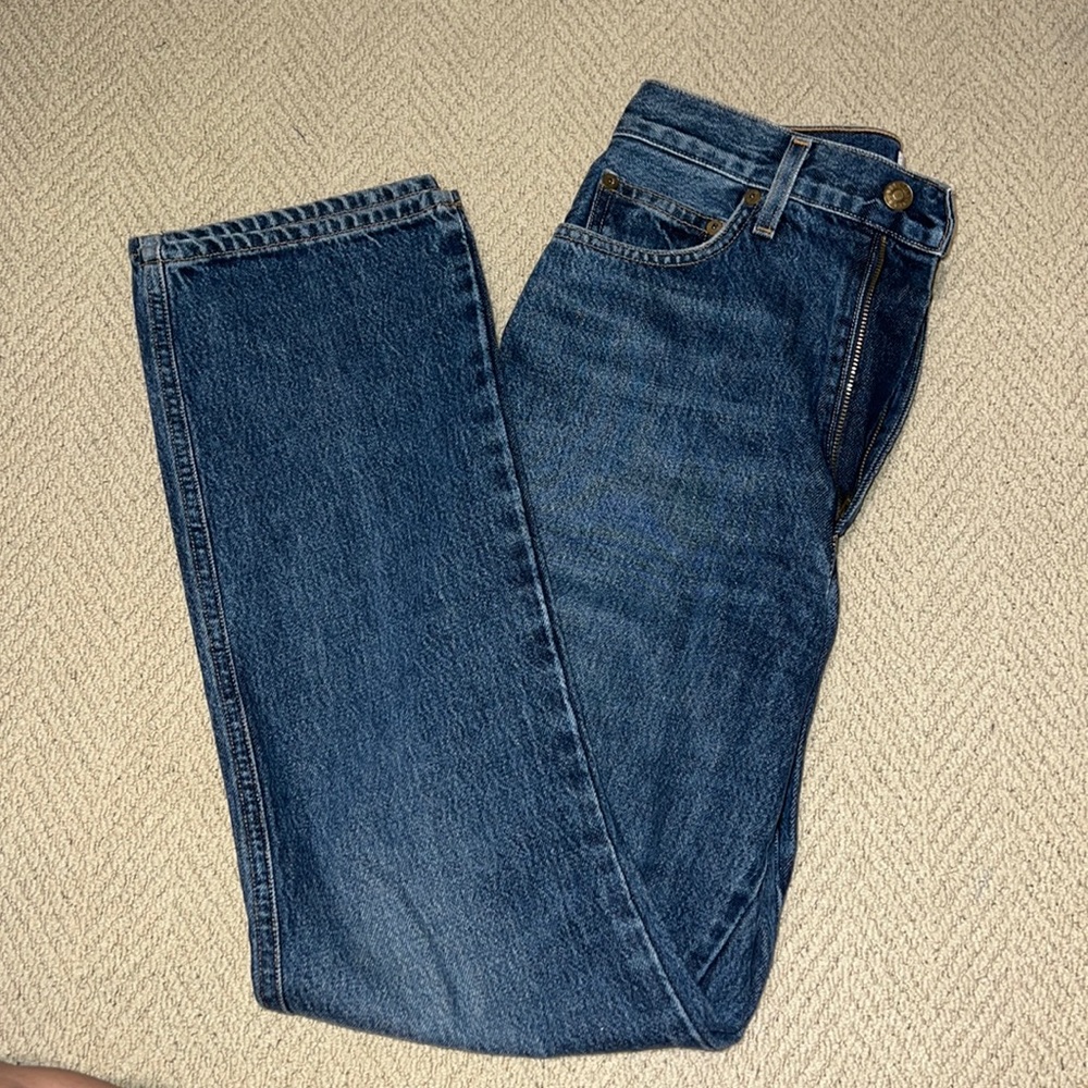 Agolde Pinch Waist High Rise Kick Jeans